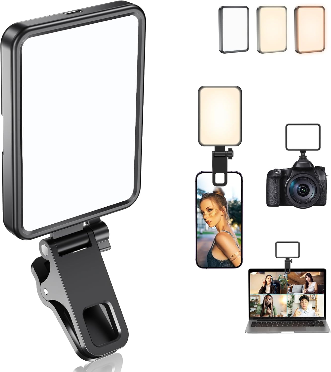 Rechargeable Soft Selfie Light for Phone
