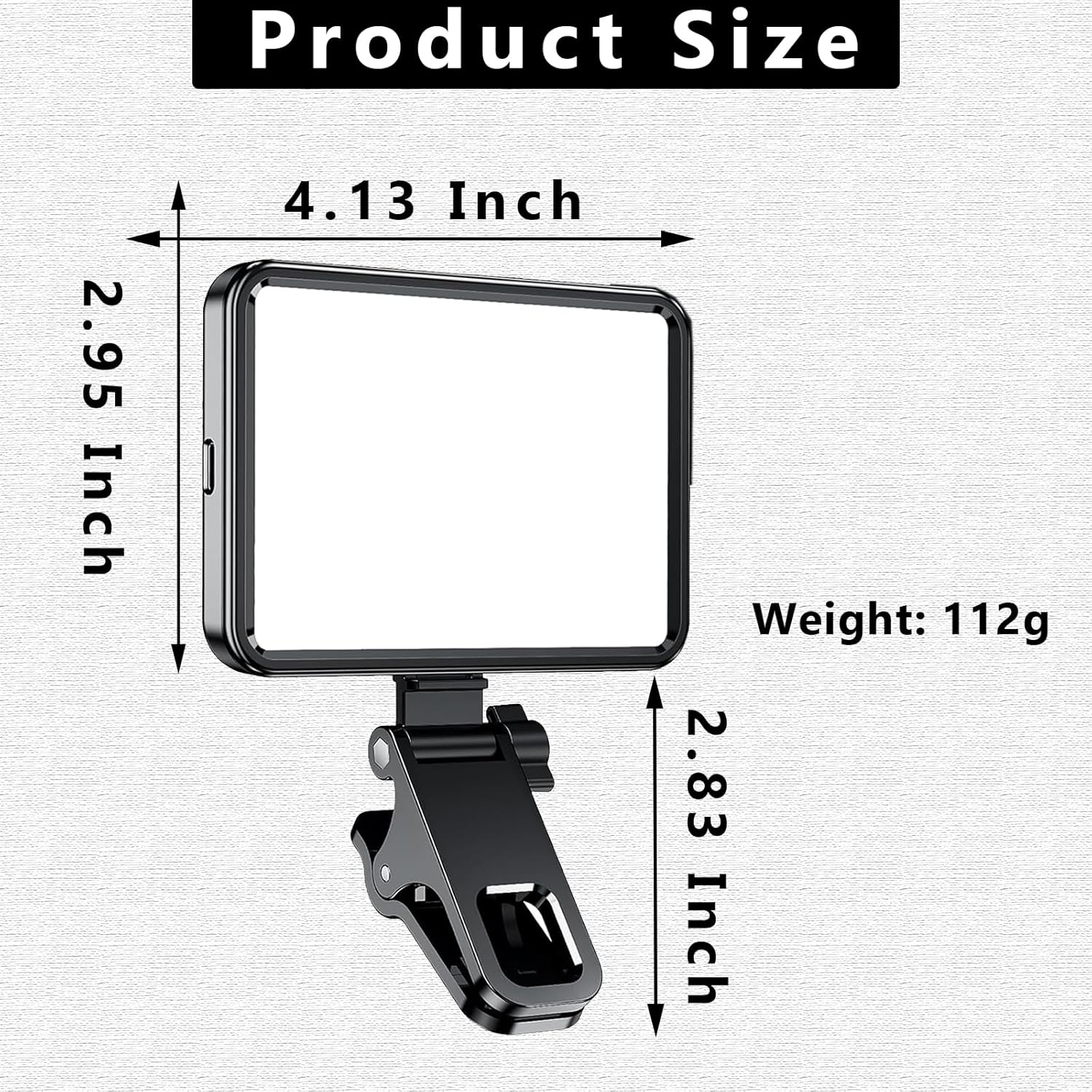 Rechargeable Soft Selfie Light for Phone